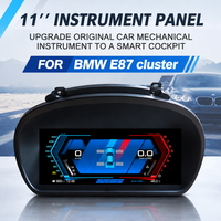 Pour BMW Série 1 E81 E82 E87 E88 : Nouveau style d'écran d'instrumentation LCD complet, personnalisation du cockpit virtuel, Plug and Play, sans codage Canbus
