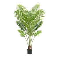 Vente en gros de palmier de Madagascar plante en pot pour décoration extérieure d'intérieur arbre paysage plantes artificielles palmier lumière areca palmier