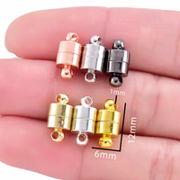 Fermoirs magnétiques en laiton robuste pour bijoux, prix de gros, pour bracelets et colliers, fermoir magnétique pour femmes