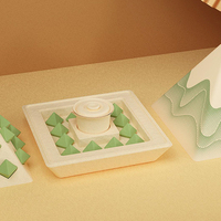 Benutzer definierte kreative Pyramide Turmform Zuckerrohr Lebensmittel qualität Material Papier Tee Verpackungs box Dreieck Boxen
