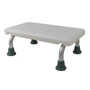 Tabouret de salle de bain Pulse Health 42x26x17cm, chaise de douche antidérapante en plastique et alliage d'aluminium pour personnes âgées et enfants - Product Image 5
