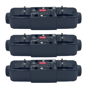 विकर्स DG4V-3-सी/एन H7-60 दीन कनेक्टर 24v हाइड्रोलिक डबल सोलनॉइड संचालित चार-तरफा दिशात्मक वाल्व 40 l/मिनट 350 बार - Product Image 2