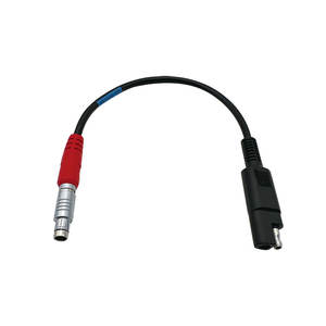 A00302 Cable de alimentación para GB500 1000 GR3 GR5 GPS <span class=keywords><strong>Hiper</strong></span> Cable a SAE Conector de 2 pines Cable topográfico Piezas y accesorios de instrumentos - Product Image 6