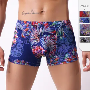 Maxesc OEM ODM pantalones cortos Para hombres đơn đặt hàng nhỏ thoáng khí in liền mạch boxer tóm tắt đồ lót cho nam giới