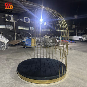 SMOOTH Queen and King Sofa Lounge <b>Chair</b> Factory Sale Luxury European Style Wedding Birdcage Sofa <b>Chair</b> for Weeding Events - Product Image 3
