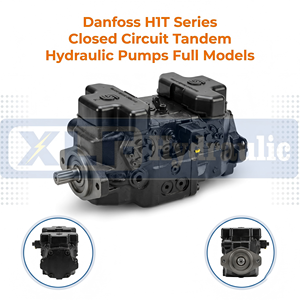 ปั๊มลูกสูบแบบแกนหมุนปรับปริมาตรได้แบบวงปิด ใช้งานร่วมกับ Dan-foss H1T Series สำหรับเครื่องตัดหญ้าและเครื่องขุดร่อง - Product Image 6