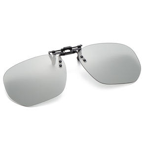 Nuevas gafas de sol con clip para mujer, lentes polarizadas TAC UV400, antirreflejos, montura metálica, color negro, para conducir, pescar. - Product Image 3