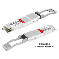 QSFP+ 40G 핫 플러그형 듀플렉스 LC 850/910nm VCSEL 150m BiDi 다중 모드 광섬유 트랜시버