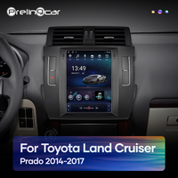 Mayorista para Toyota Land Cruiser Prado 2014-2017 reproductor de android navegación GPS Multimedia Tesla estilo de pantalla Vertical 360 cam