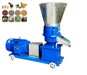 Máquina de pellet de alimentación de pescado flotante, fabricación profesional, 80-100KG/hora