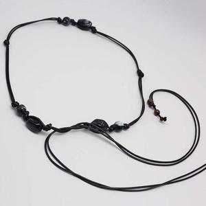 Nouvelle Arrivée <span class=keywords><strong>Ceinture</strong></span> Fine en <span class=keywords><strong>Corde</strong></span> Tressée Faite à la Main 0,5 cm pour Femme, Style Bohème Noir Encre, Collection Automne 2025, Décorative, Polyvalente, Simple, pour Robe et Taille - Product Image 3