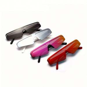 Gafas de Sol de Moda 2021, Estilo Vintage, Protección UV400, Montura Pequeña, Diseño Ojo de Gato para Mujer - Product Image 6