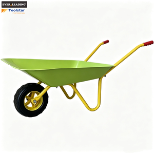 Carriola in Metallo per Bambini con Manico e Ruota Separati, Ruota Solida da 6 Pollici per Giardino e Gioco - Product Image 4