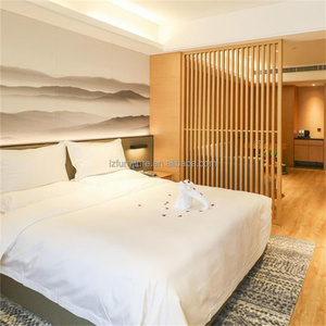 3 Star Hotel Bedroom Furniture Sets Complete Room Package with Cheap Wooden Bed <b>Side</b> <b>Table</b> <b>Sofa</b> Desk <b>Side</b> <b>Table</b> Wardrobe & Chair - Product Image 4