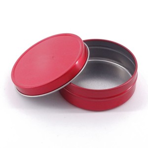 Boîte Ronde en Fer Blanc de 10-150 ml avec Bouchon à Vis - Contenants d'Emballage en Fer Blanc pour Parfum, Rouge à Lèvres, Soins de la Peau, Fard à Joues et Cosmétiques - Product Image 3