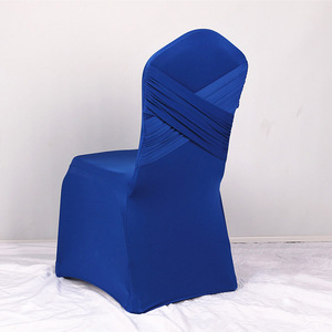 Hotel Restaurant wings Stretch All-inclusive Polyurethane Spandex Plain Dyed White Wedding <strong>Banquet</strong> <strong>Chair</strong> <strong>Cover</strong> - Product Image 3