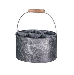 Juego de macetas antiguas de Metal, maceta suculenta Vintage, suministros galvanizados para el hogar y el jardín, macetas de decoración para interiores y exteriores - Product Image 6
