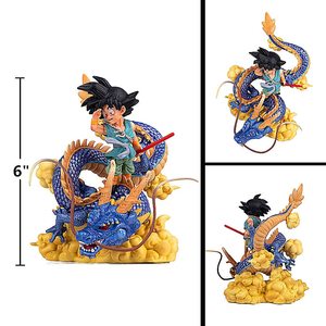 Figura de Son Goku de Dragon Ball Z DBZ de 15 cm (5.9 pulgadas), Figura Original Personalizada de Fábrica, Modelo de Resina PVE de Calidad, Figura de Acción de Anime Dragon Ball Z - Product Image 4