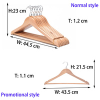 Cintre en bois de haute qualité, OEM et ODM, personnalisé, logo imprimé, avec cintre en bois doré Kindome