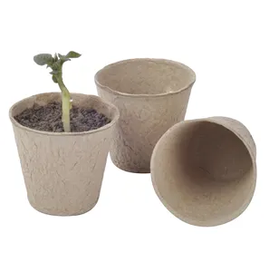 VERTAK paper garden plant herb starter grow peat pots seed cups