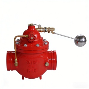 Vanne à flotteur télécommandée G100X, flotteur en acier inoxydable 304, corps en fonte malléable à commande hydraulique - Product Image 4