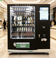 Distributeur automatique de parfums avec fenêtre d'affichage transparente, permettant de présenter clairement les produits de parfumerie