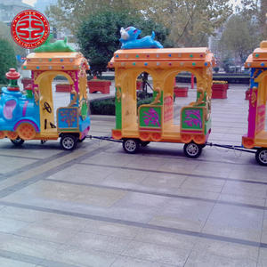 รถไฟฟ้ามาร์คคลินสำหรับขายของไลมีฉี แอมิวส์เมนท์ ไรด์ส  รถไฟฟ้าสำหรับเด็ก  รถไฟฟ้าสำหรับสวนสนุก - Product Image 3