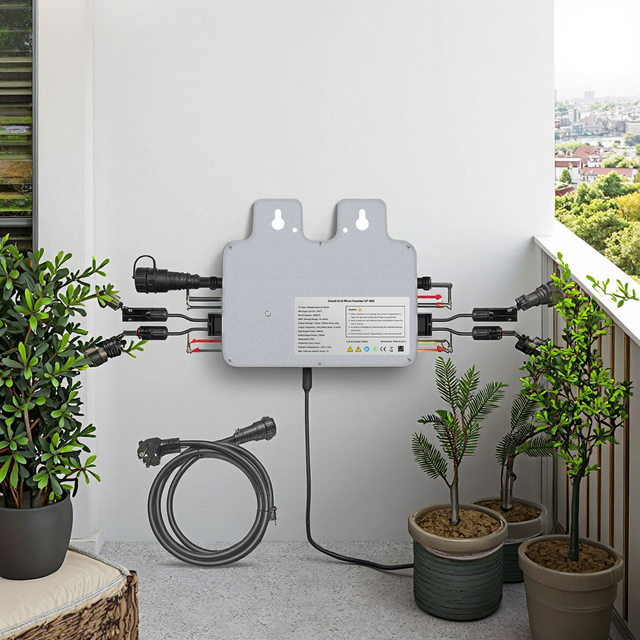 For 800W MPPT Micro Inverter with EU VDE CE EN Standards for Balcony Solar Panels On-grid System