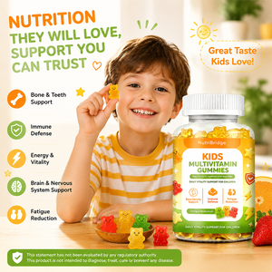 Gummies multivitaminés <span class=keywords><strong>pour</strong></span> enfants sans sucre, compatibles Keto, marque privée, <span class=keywords><strong>pour</strong></span> des <span class=keywords><strong>os</strong></span> solides - Product Image 3