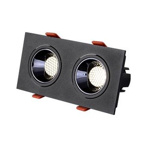 Lámpara LED Comercial Empotrada en el Techo, Iluminación Interior sin Marco, Alimentación por CA, Aluminio, 4100K, Blanco Neutro, IP20, Ra90 - Product Image 1