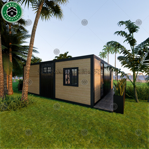 บ้านพร้อมทำ2 3 4 5ห้องนอนบ้านสำเร็จรูปสำเร็จรูปบ้านตู้คอนเทนเนอร์ขยายได้พับได้20FT บ้านเล็กๆ - Product Image 4