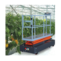 Chariot à levage de ciseaux hydrauliques, récupération de tomate, grand chariot pliable avec CE, livraison gratuite