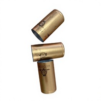 Capsules rétractables personnalisées avec logo en relief pour bouteilles de vin, manchon en aluminium, bouchon ROPP facile à ouvrir, bouchon en aluminium jetable