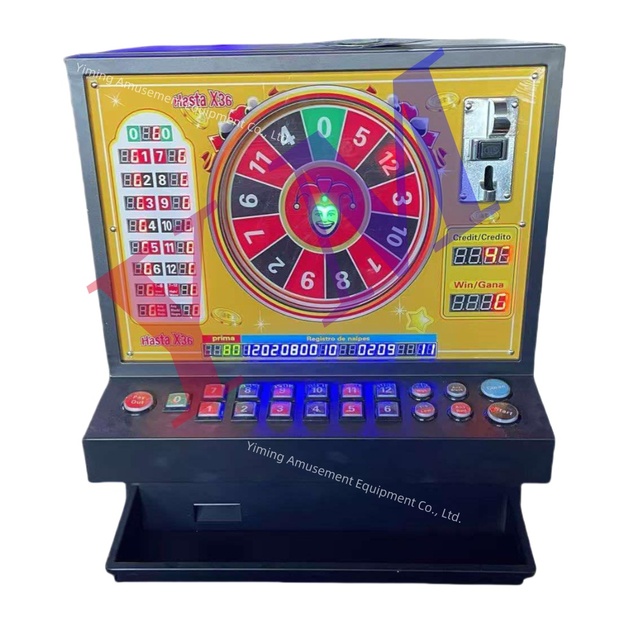 YM Coin-Operated Metal Skill Game Machine with Game Board and Console Board and PCB Type Game