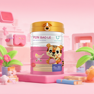 ผงโอเมก้า3สำหรับทารกที่ผ่านกระบวนการบรรจุภัณฑ์โดยสมบูรณ์พร้อมกับโปรไบโอติก DHA สำหรับสุขภาพสมองและลำไส้ - Product Image 2