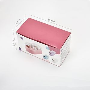 C156 SAFENG 2 в 1 держатель для сверла для ногтей с щеткой для очистки 30 отверстий пыленепроницаемый держатель для ногтей Органайзер коробка для хранения - Product Image 6