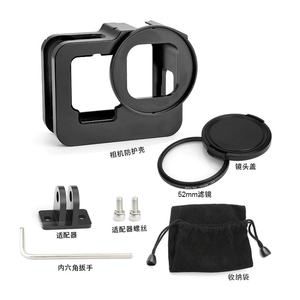 Universele Kooiinstallatie En Full-Cover Frame-Accessoire Voor <span class=keywords><strong>Gopro</strong></span> <span class=keywords><strong>Hero</strong></span> 12/11/10/9-Ideaal Voor Vlog-Opnamen En Sportcamera-Uitbreiding - Product Image 3