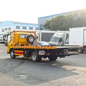 Camion de dépannage puissant Isuzu 4X2 fabriqué en Chine, camion porte-voitures pour l'assistance routière urbaine - Product Image 4