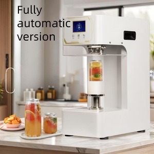 Tự động điền đóng nắp Nhiệt Con dấu tin có thể niêm phong bao bì Con dấu nhựa nước giải khát Soda cửa hàng nhôm có thể niêm phong máy - Product Image 2