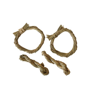 Doğal su dokuma çim topu yüzük çiğnemek oyuncaklar için küçük evcil hamster kobay sıkıntı kabartma diş taşlama el yapımı çim - Product Image 5