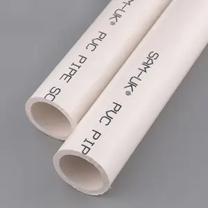 PVC 제조업체 도매 1/2 ''-4'' 모든 크기 SCH 40 80 ASTM 2846 물 파이프 85mm PVC 파이프 피팅 카탈로그