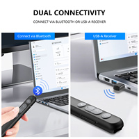 Puntero Presentador USB con Batería AAA, Personalizable e Integrado para Presentaciones PowerPoint, Producto de Tendencia 2026