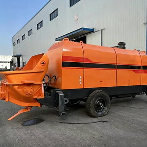 Pompe à béton diesel SINOTO STCD60 avec roulement, productivité de 60 m³/h, nécessite un remorquage par camion ou remorque - Product Image 6