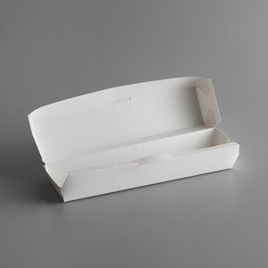 Boîte d'emballage alimentaire jetable en papier kraft biodégradable, conteneur à hot-dogs en forme de coquille, <span class=keywords><strong>assiette</strong></span> - Product Image 1