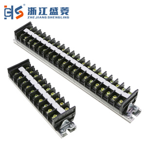 TD-2010 vít loại 20A 20-Pole niken-mạ đồng công nghiệp sử dụng thiết bị đầu cuối khối hộp - Product Image 4