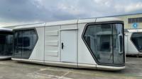 Maison Capsule Moderne Préfabriquée pour Aéroport et Résidence, Chambres Doubles, Durée de Vie 40 Ans, 8.5x3.3x3.2m, Anti-sismique Niveau 7, pour Hôtels et Villas