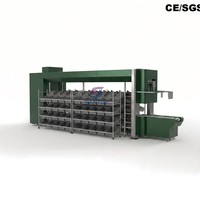 Macchina Intelligente SANYUE per Smistamento Pacchi a Parete, Robot RGV con Smistamento 3D, Velocità 0.1-2.5m/s, Capacità Massima 6000 PPH per E-commerce