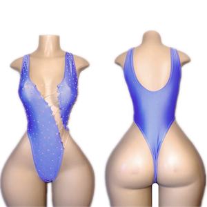 Ropa de Baile Exótico al por Mayor Productos Mejor Clasificados Atuendo de Stripper con Pedrería Más Popular - Product Image 2