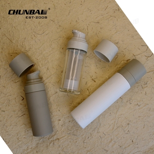 Chunbai Premium Personalisierter Mattierter 15 ml 1 oz 50 ml Glas Kosmetik Hautpflege Airless-Pumpspender Cremetiegel Serum Gesichtscreme-Flasche - Product Image 6