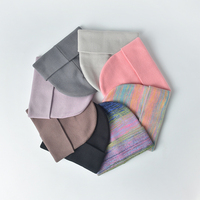 Bonnet unisexe de luxe en coton tricoté 100 % avec logo personnalisé – Bonnet classique pour l'automne et l'hiver, idéal pour le ski et les voyages, garde au chaud